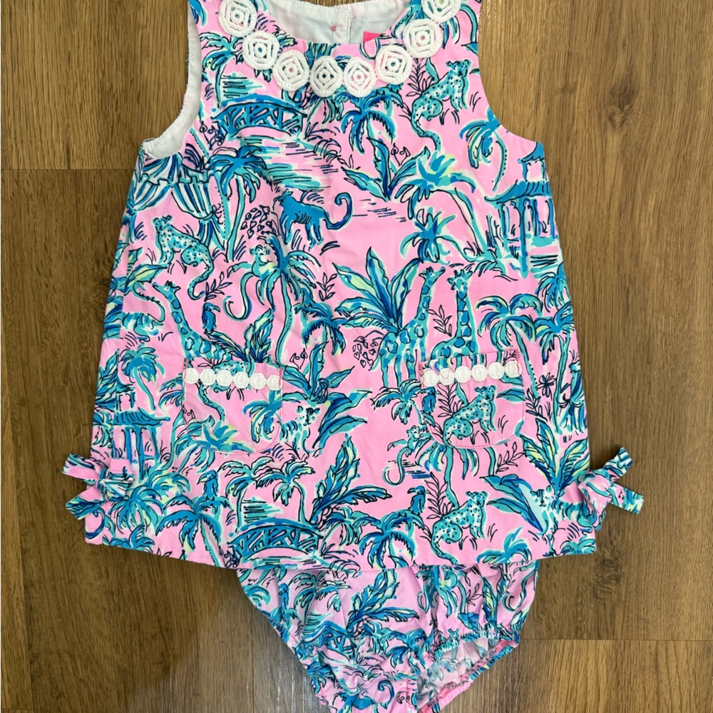 Lilly Pulitzer Pink Jungle Print Dress